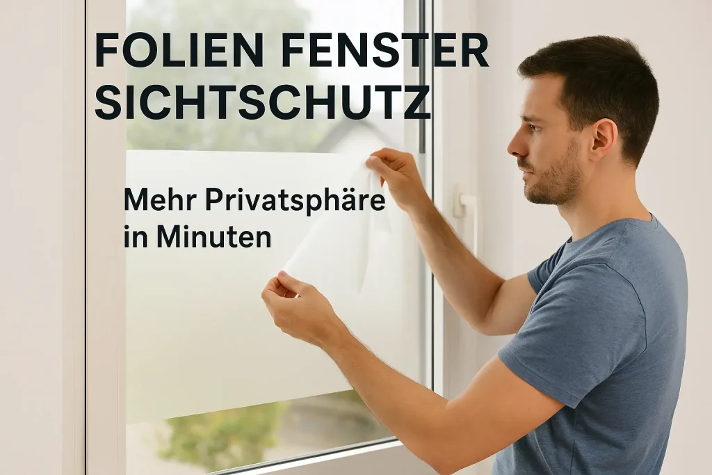 Einfache Pflege: So bleibt Ihr Folien Sichtschutz wie neu-Beitragsbild
