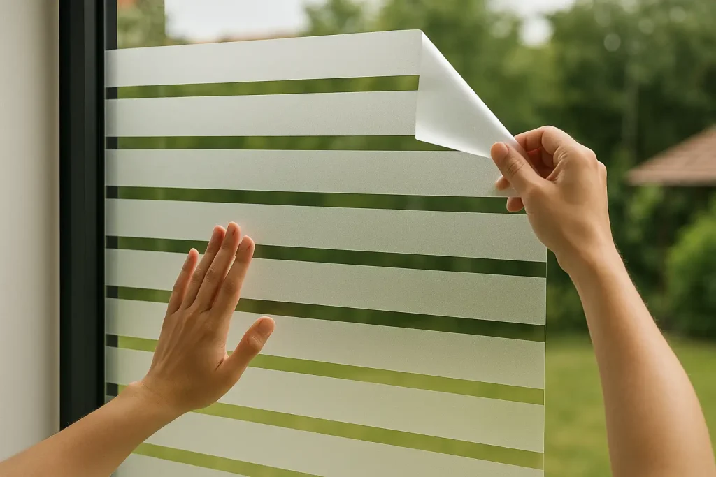 Sichtschutzfolie Design: Stilvoller Schutz fürs Zuhause und Büro-Beitragsbild