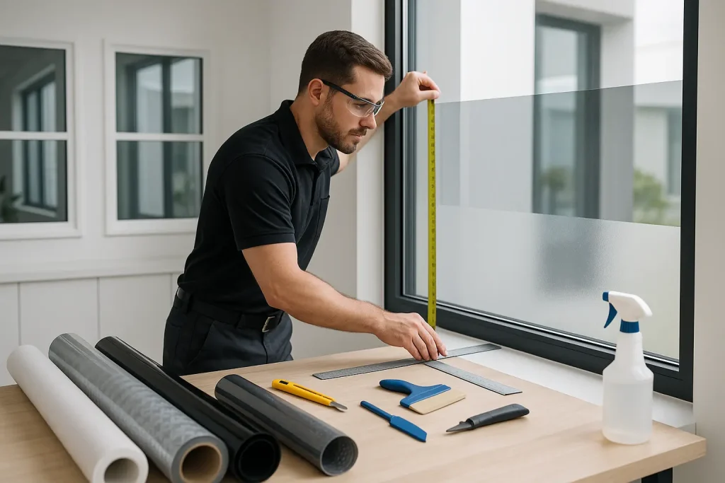Fensterfolie Maßanfertigung: Passgenau & vielseitig einsetzen