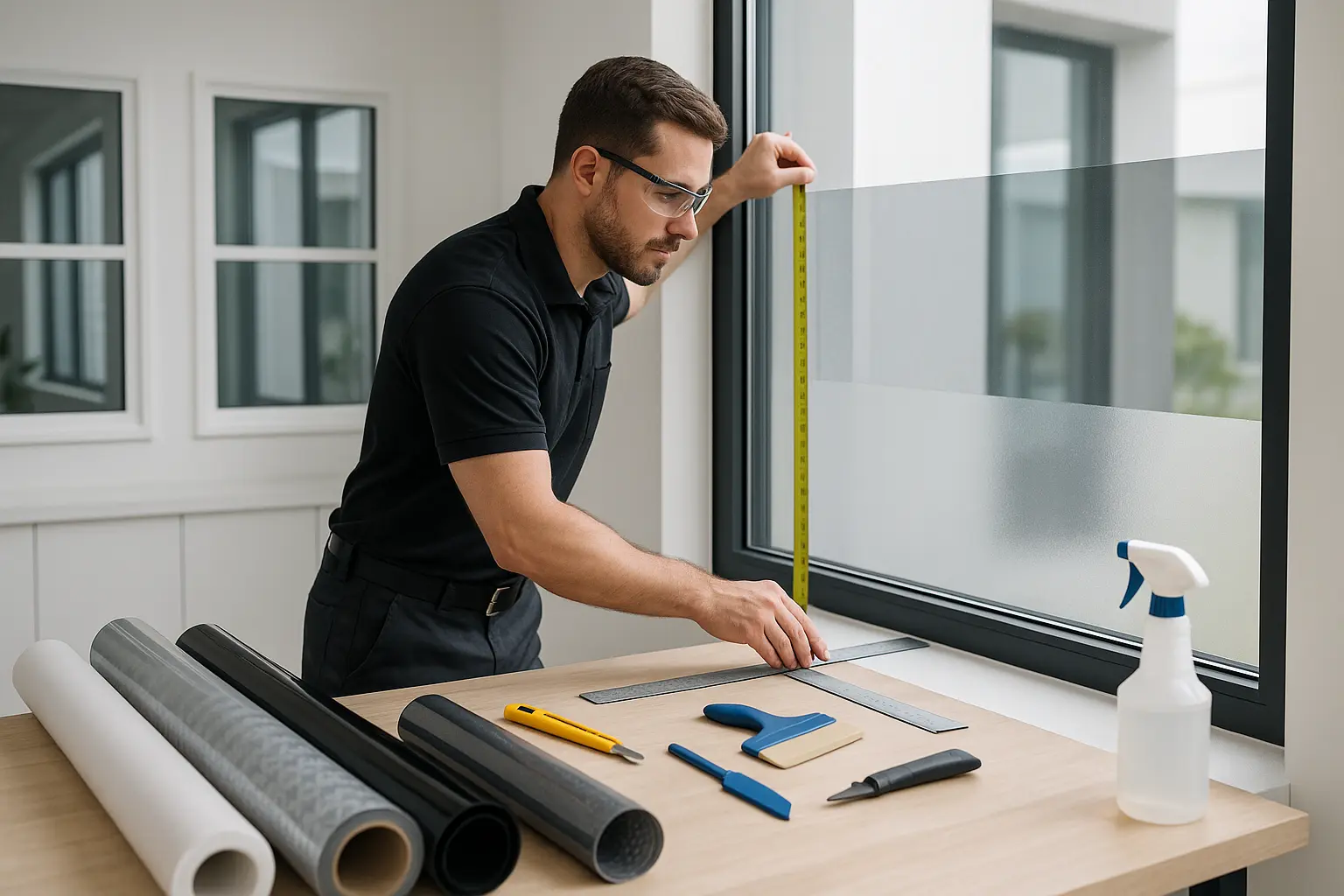 Fensterfolie Maßanfertigung: Passgenau & vielseitig einsetzen