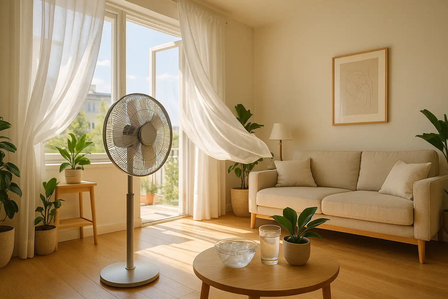 Wohnung ohne Klimaanlage Kühlen: Mit Sonnenschutzfolien Hitzeschutz und UV-Schutz sichern-Beitragsbild
