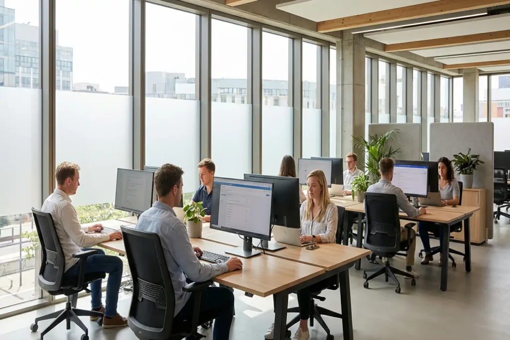 Welche Fensterfolie Eignet Sich am Besten für Bürogebäude zur Reduzierung von Blendung-Beitragsbild