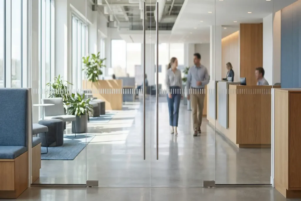 Welche Schutzfolien Sind Sinnvoll für Glastüren in Büros und Öffentlichen Bereichen-Beitragsbild