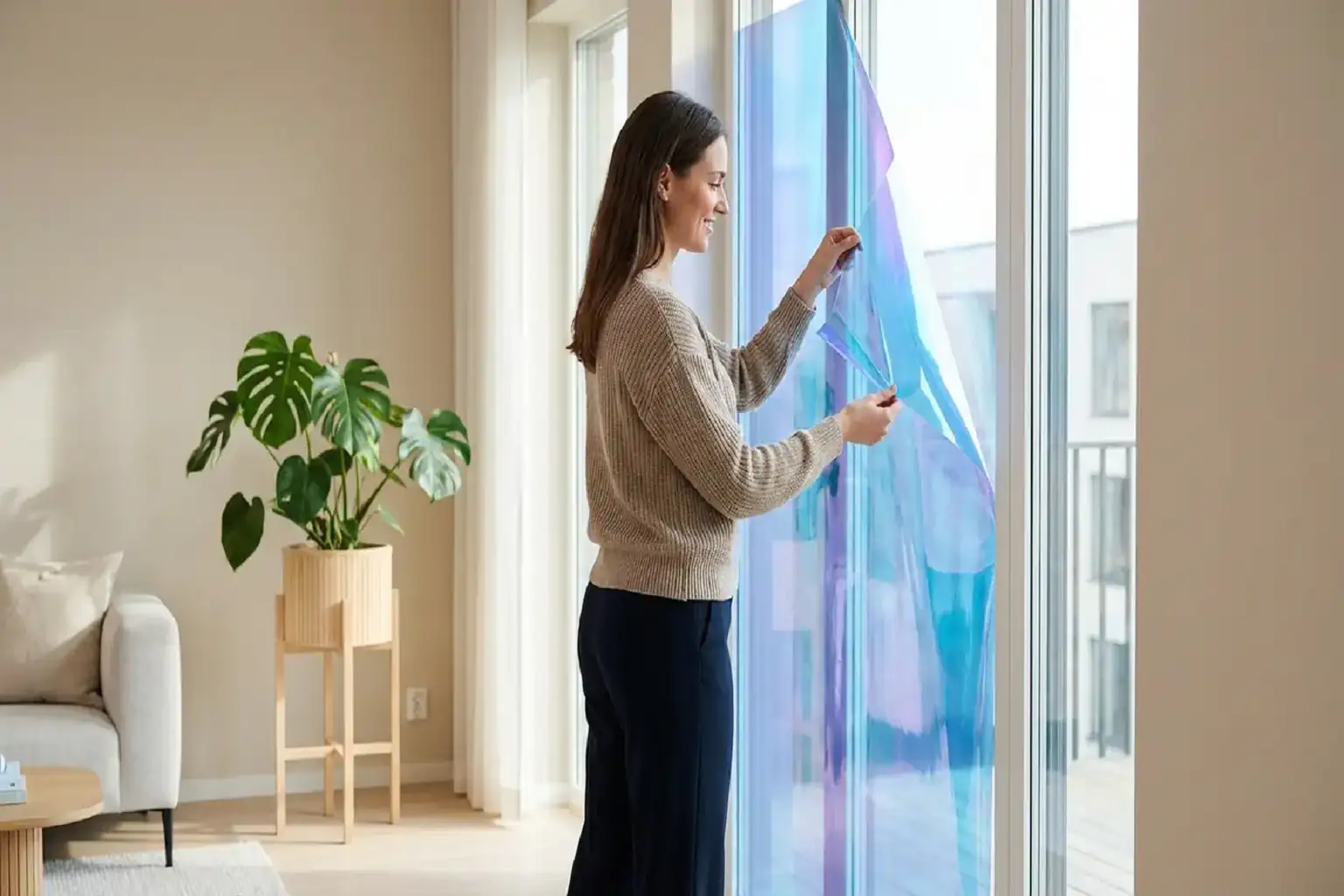 Wo finde ich Fensterfolien nach Maß mit besonders einfacher Entfernung ohne Rückstände