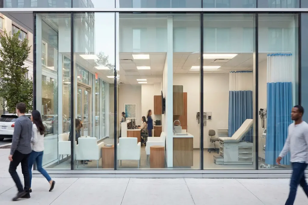 Praxisräume Haben Zu Viel Einblick von Außen-Beitragsbild