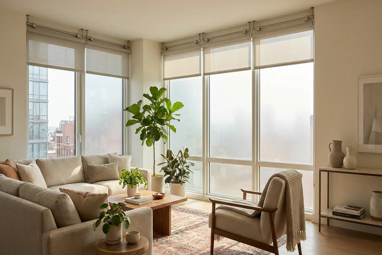 Sonnenschutz Mietwohnung ohne Bohren-Beitragsbild