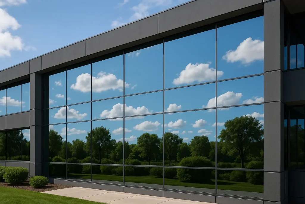 Spiegelfolie Nachbarn