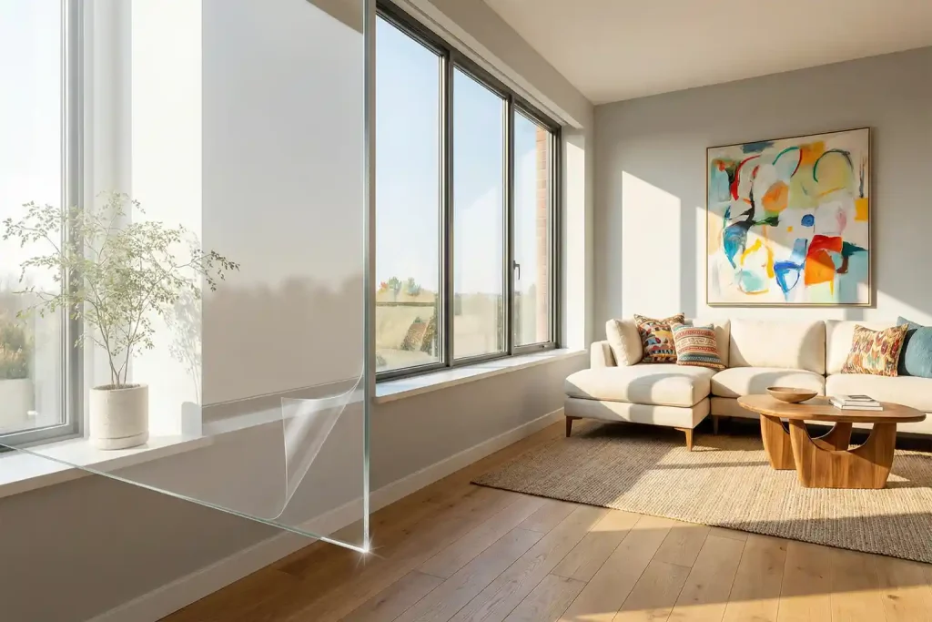 Welche UV-Schutzfolien kann ich verwenden wenn ich möglichst wenig Veränderung an der Optik der Fenster möchte-Beitragsbild