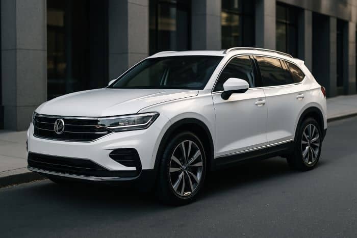 Autofolie 970 Weiß Glanz auf SUV