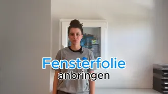 Fensterfolie Montageanleitung